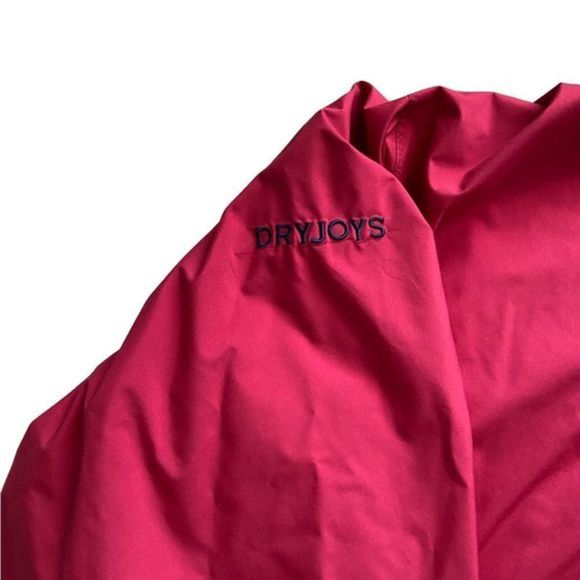FootJoy Dryjoys Red FJ Pullover Windbreaker Men’s Size L - Picture 4 of 6